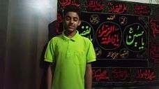 LIVE - Kazim Raza - Fatima Zahra (S.A) (Manqbat)